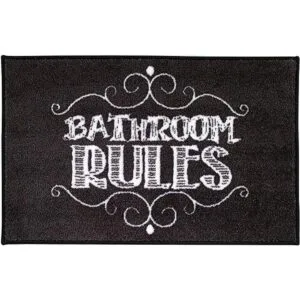 Avanti Linens Chalk it Up Alfombra de baño 20.0 x 30.0_1