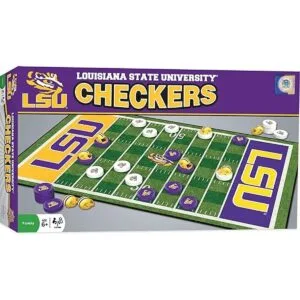 MasterPieces Juego familiar NCAA LSU Tigers Checkers_2