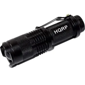 HQRP Potente 365nm 3 vatios LED linterna Blacklight para_1