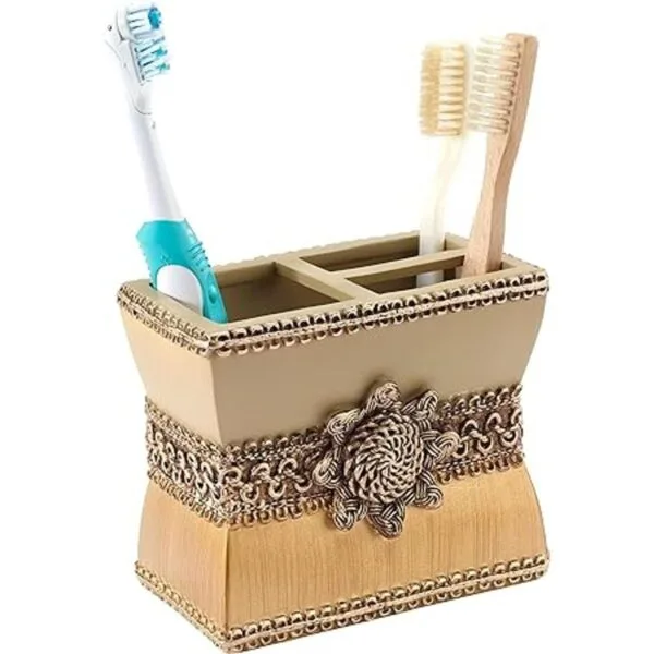 Avanti Linens 11166BGTE Soporte para cepillos de dientes_2