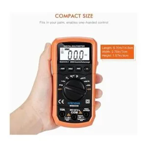Multímetro digital con autorango Crenova MS8233D_3