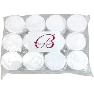 Tarros transparentes Beauticom con tapas blancas 12_4
