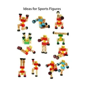 TOWO Robot de vehículo transformador de madera_4