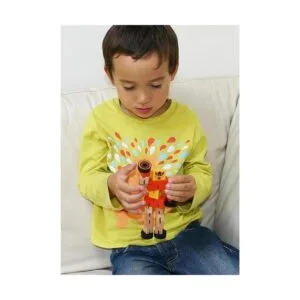 TOWO Robot de vehículo transformador de madera_5