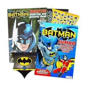 DC Comics Batman para colorear y Activity Book Set con_3