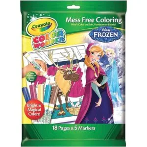 Libro para colorear Crayola Color Wonder motivo Frozen con_1
