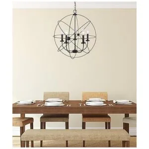 Canarm ICH282B05ORB25 Sumerside Lámpara de araña de 5_5