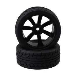 BQLZR 4PCS RC1 10 Coche deportivo plano con neumáticos de_2