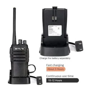 Retevis RT21 Walkie Talkies para adultos de largo alcance_4