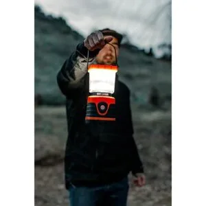 Stansport Linterna solar 600 lúmenes color naranja y_3