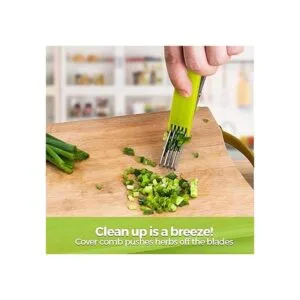 Jenaluca Tijeras de acero inoxidable para cortar verduras_6
