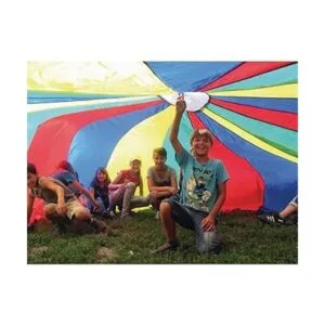 SS Worldwide 24 pies institucional paracaídas de juego_3