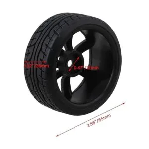 BQLZR 4PCS RC1 10 Coche deportivo plano con neumáticos de_4
