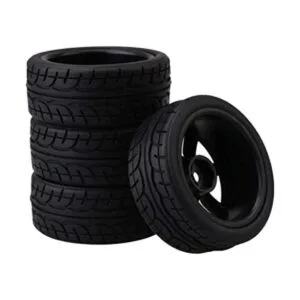 BQLZR 4PCS RC1 10 Coche deportivo plano con neumáticos de_1