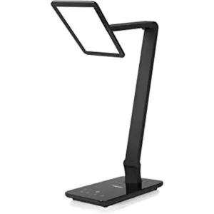 Saicoo Lámpara de escritorio LED con panel LED grande_1