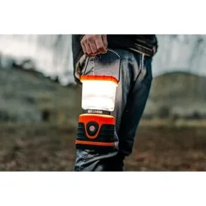 Stansport Linterna solar 600 lúmenes color naranja y_4