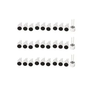 30 Pcs Electret Micrófono Insertos 6050 con Pines PCB_1