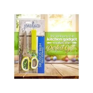 Jenaluca Tijeras de acero inoxidable para cortar verduras_2