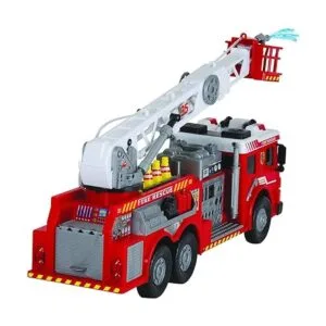 Dickie Toys Vehículo de bomberos ligero y sonido de 24_4