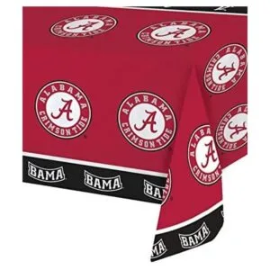 Crimson Tide Collegiate Mantel de plástico 54 x 108inch_1