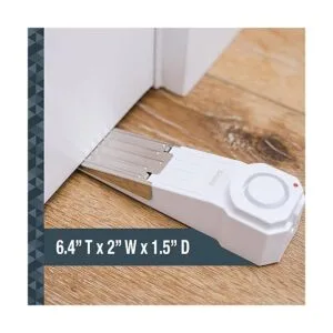 Alarma de seguridad SABRE cuña para puerta con sirena de_4