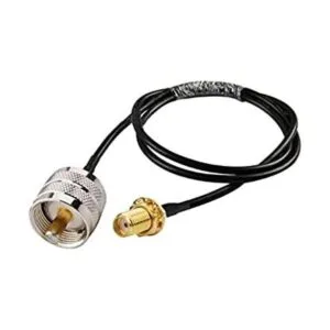 DHT Electronics coaxial RF Cable coaxial SMA Female to UHF_1