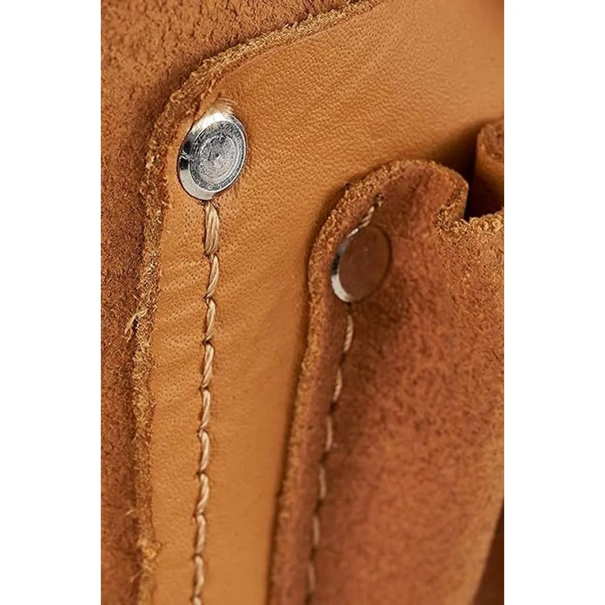 AWP Bolsa clásica de cuero de 10 bolsillos para