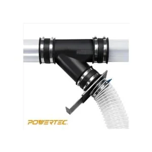POWERTEC 70149 Puño flexible de control de polvo con