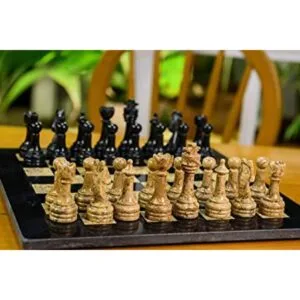 Radicaln Juego de mesa de ajedrez de mármol completo hecho_1