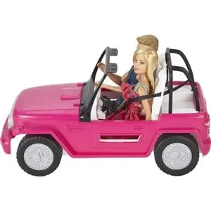 Auto turismo de playa de Barbie con Ken_3