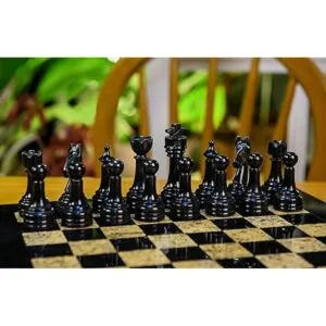 Radicaln Juego de mesa de ajedrez de mármol completo hecho_3