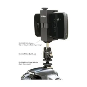 RetiCAM Mini Ball Head BHA10 Metal Ballhead 360 Pan 90_2