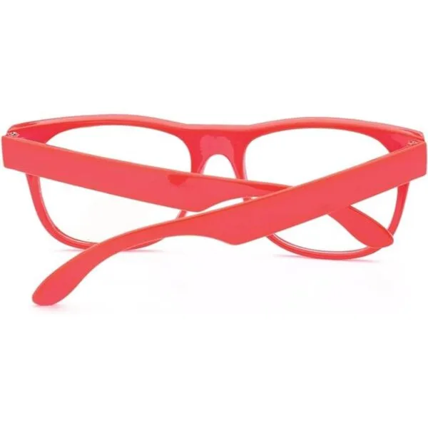 Gafas de sol clásicas con lentes transparentes vintage con_4