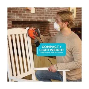 Black Decker BDERO100 Lijadora orbital de 5 pulgadas_4