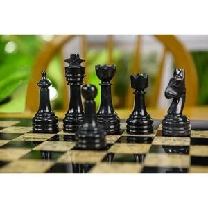 Radicaln Juego de mesa de ajedrez de mármol completo hecho_4