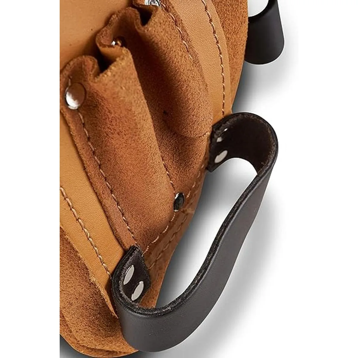 AWP Bolsa clásica de cuero de 10 bolsillos para