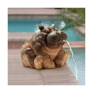 Design Toscano EU35009 Hanna the Hipopótamo African Decor_2