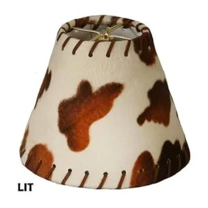 Royal Designs Lámpara de araña redonda con estampado de_3