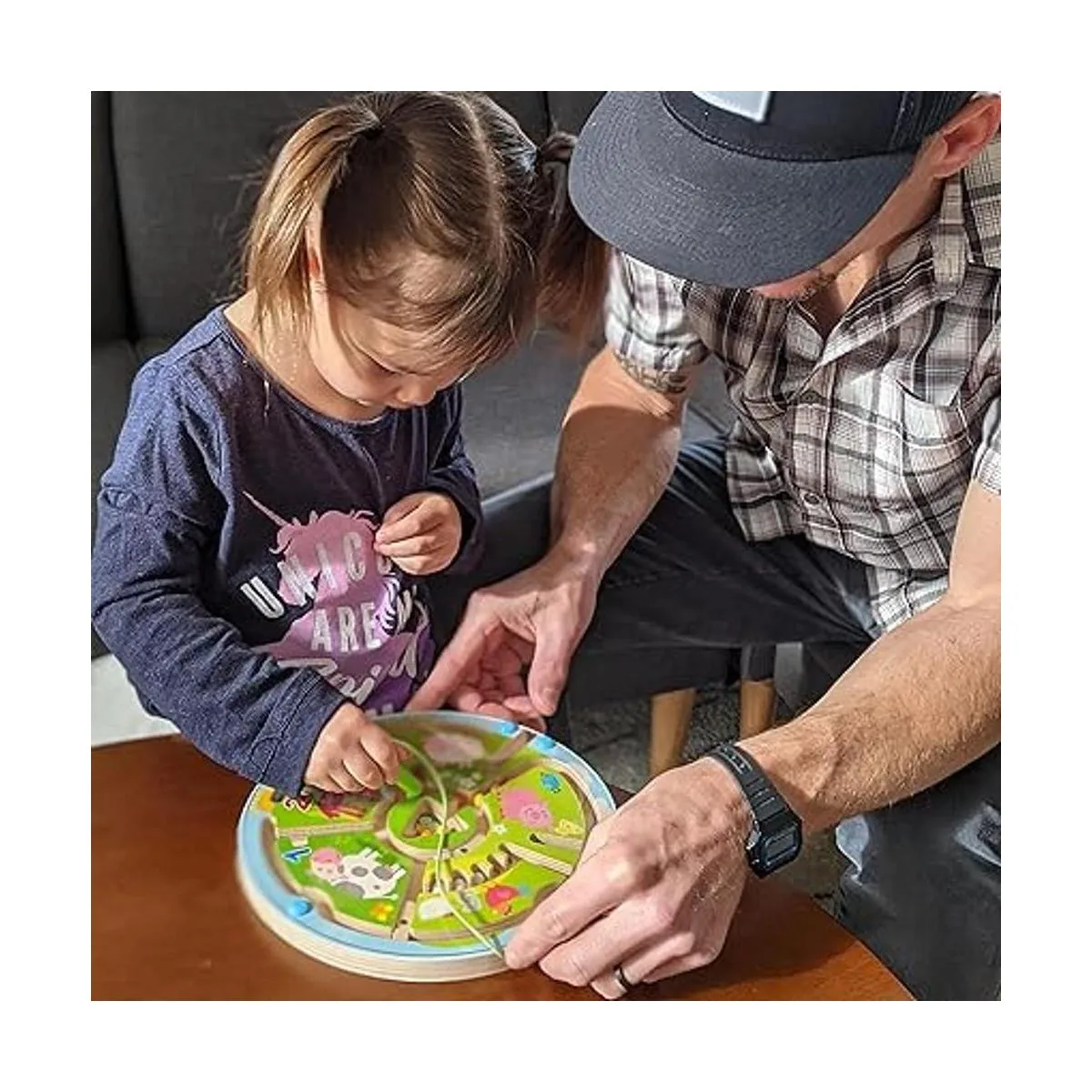 HABA El juego magnético STEM de laberinto de números_5