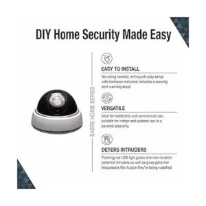 SABRE HSFSCD Cámara falsa para seguridad Diseño_2