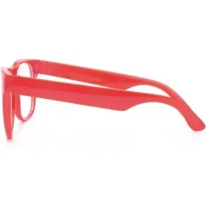 Gafas de sol clásicas con lentes transparentes vintage con_3