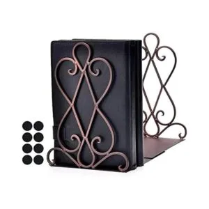 Artkingdome 1 par de sujetalibros de lujo de la vieja