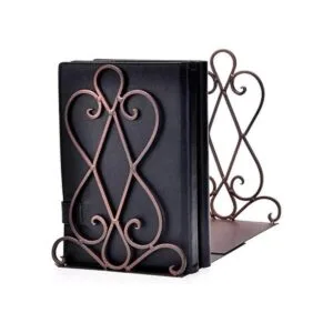 Artkingdome 1 par de sujetalibros de lujo de la vieja