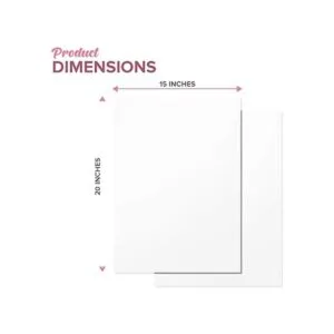 1 x Pack de pañuelos de papel blancos de seda por 100_3