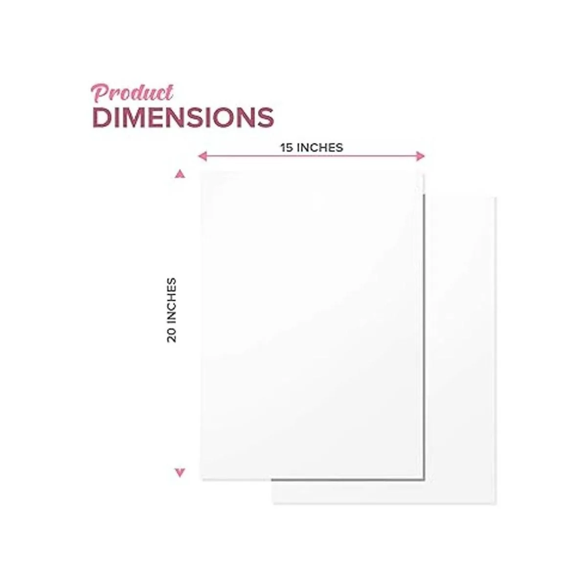 1 x Pack de pañuelos de papel blancos de seda por 100_3