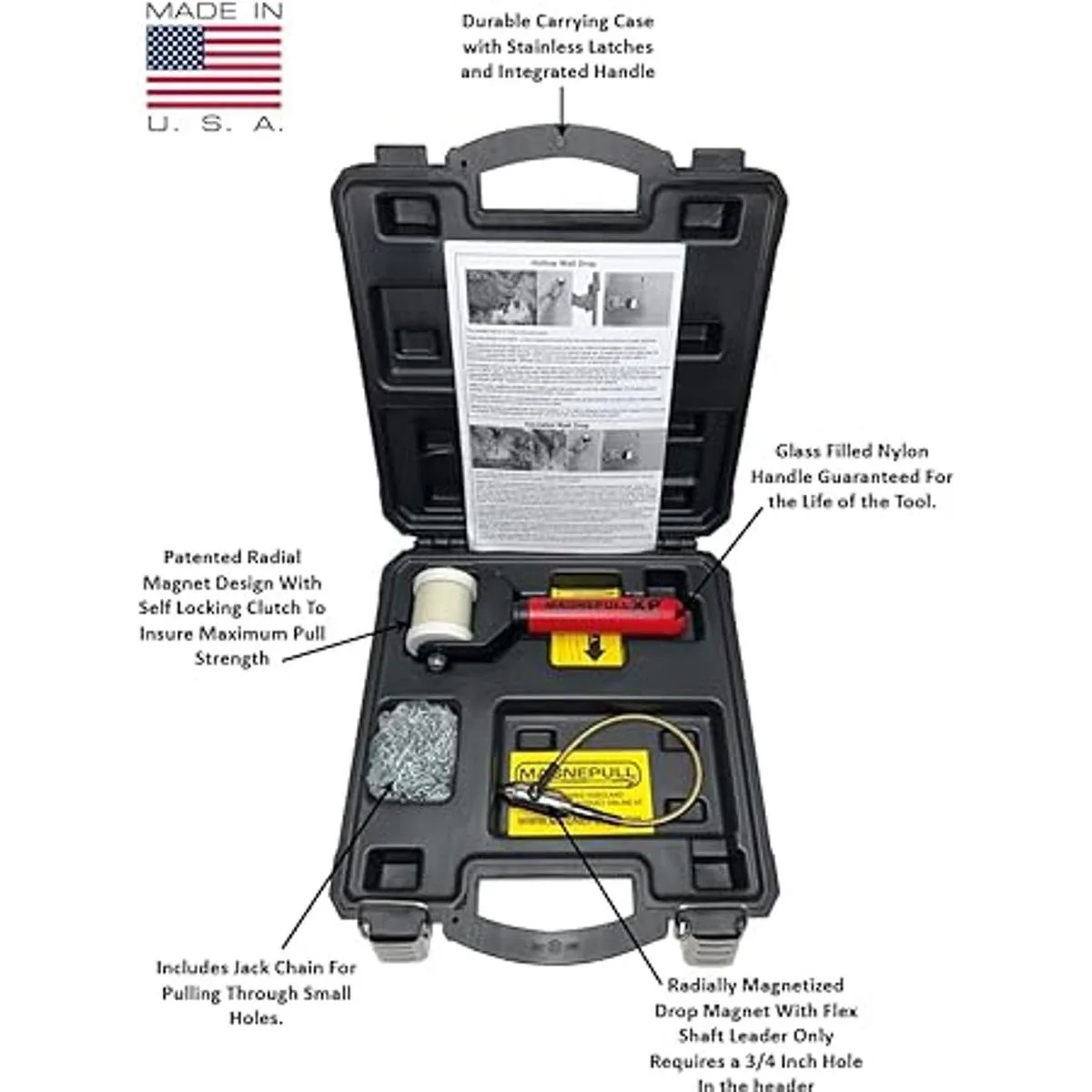 Magnepull XP1000LC sistema de tracción de cable_2