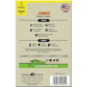 Gator Esponja de lijado multisuperficie 3 x 4 x 1