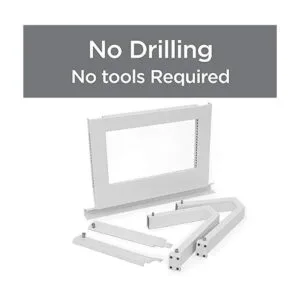 Soporte para montar aire acondicionado en ventana BAB2438_3