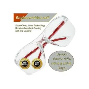 Gafas de seguridad deportiva de tiro para mujeres