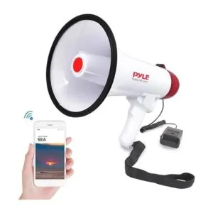 Pyle Megáfono Bluetooth Bullhorn PA Altavoz megáfono para_2